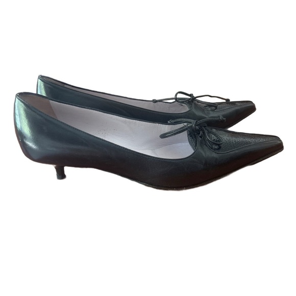 MAUD FRIZON Vintage Black Heels Elegant Design - Picture 4 of 5